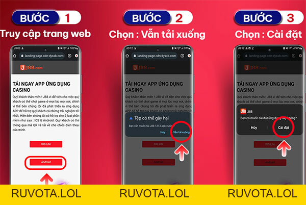 Hướng dẫn cách tải app J88 nhanh chóng và đơn giản - RUVOTA.LOL Hướng dẫn cách tải app J88 nhanh chóng và đơn giản - RUVOTA.LOL