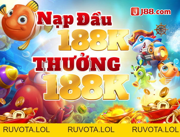 Bắn cá tặng code tân thủ trải nghiệm miễn phí tại J88 - RUVOTA.LOL Bắn cá tặng code tân thủ trải nghiệm miễn phí tại J88 - RUVOTA.LOL