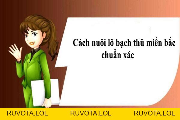 Kinh nghiệm nuôi lô bạch thủ chuẩn xác ăn chắc tiền lãi - RUVOTA.LOL Kinh nghiệm nuôi lô bạch thủ chuẩn xác ăn chắc tiền lãi - RUVOTA.LOL